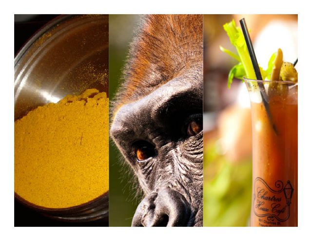 Exploding curry, Gorilla Glue and bloody marys