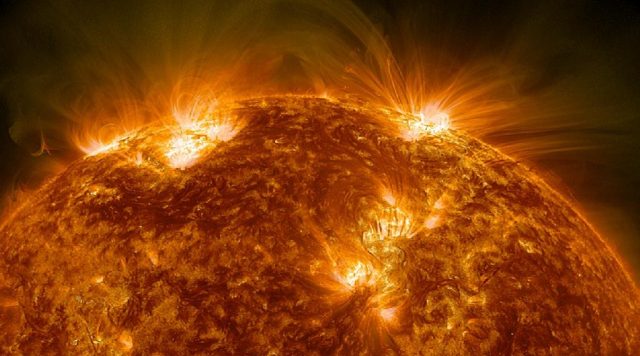 Listening to the sun on a loop