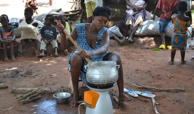 The smokeless stove