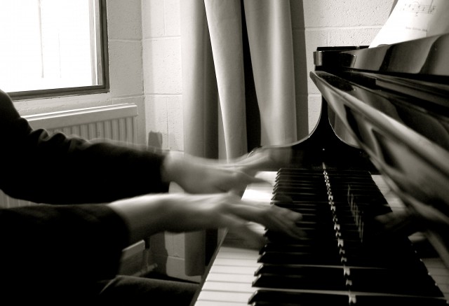 Musicians hear best over the din