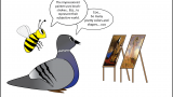 Impressionist or cubist? Bee-ats me!