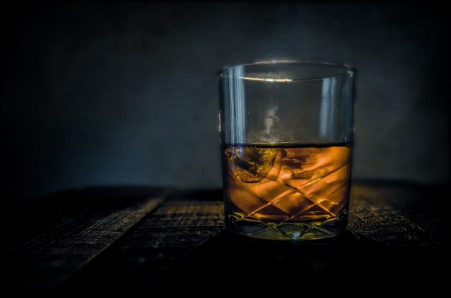 Why does whiskey feel like it burns?
