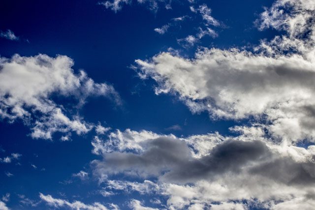 Watching the clouds go by