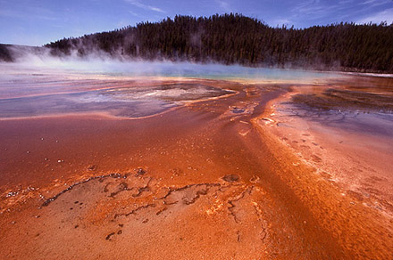 Grand Prismatic, Yellowstone National Park. [CREDIT: J. SCHMIDT]