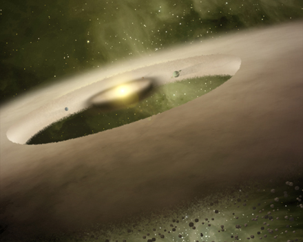 An artist's rendering.  [Credit: NASA/JPL-Caltech]