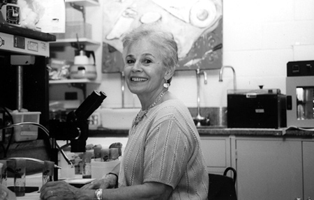 Reba Goodman, a bold pioneer in a scientific field dominated by men. (Photo courtesy of Reba Goodman.)