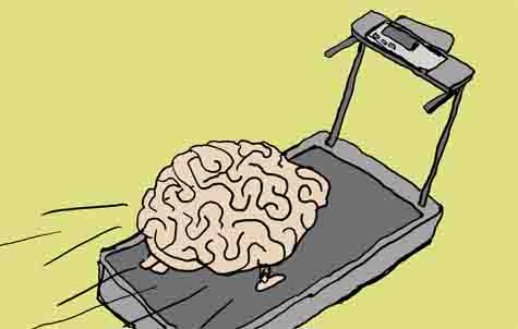 Can a mental workout produce a physical benefit? [Credit: Molika Ashford]