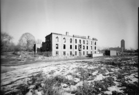 This abandoned smallpox hospital on Roosevelt Island in New York inspires a researcher looking to <br> eradicate tuberculosis [Credit: gmpicket, flickr.com].