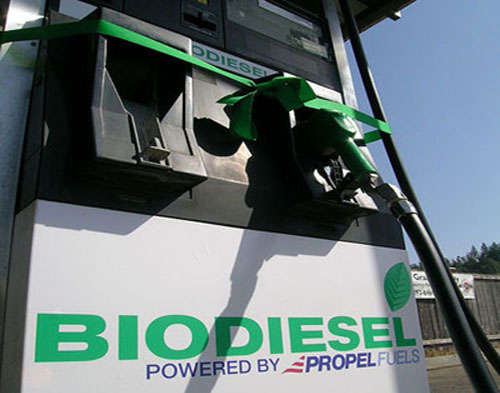 Biodiesel blends can be poured directly into existing boilers to heat buildings, cutting back on pollution and carbon emissions. [Credit: Rob E, flickr.com]