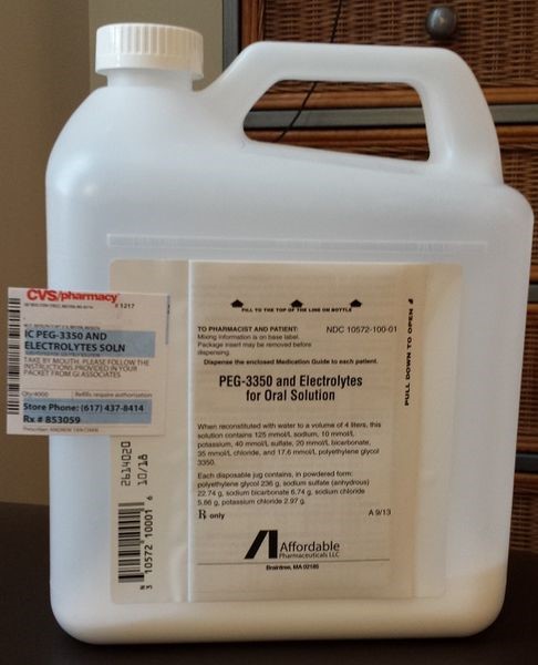 clear liquids for colonoscopy