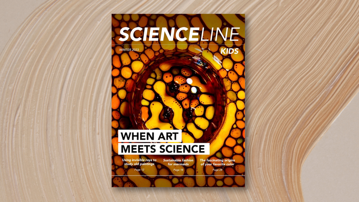 The cover of Scienceline KIDS: When Art Meets Science